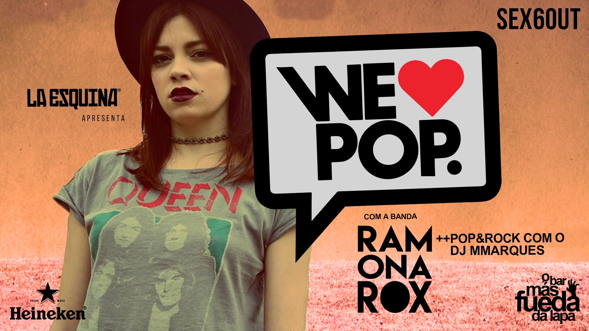 Thursday - We Love Pop: Banda Ramona Rox + DJ